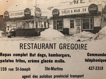 Resto Gregoire dans les années 60