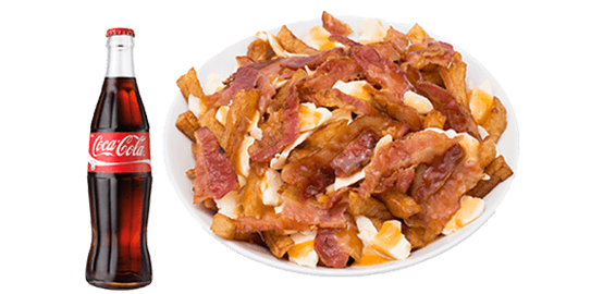 Poutine au Bacon du restaurant Resto Grégoire